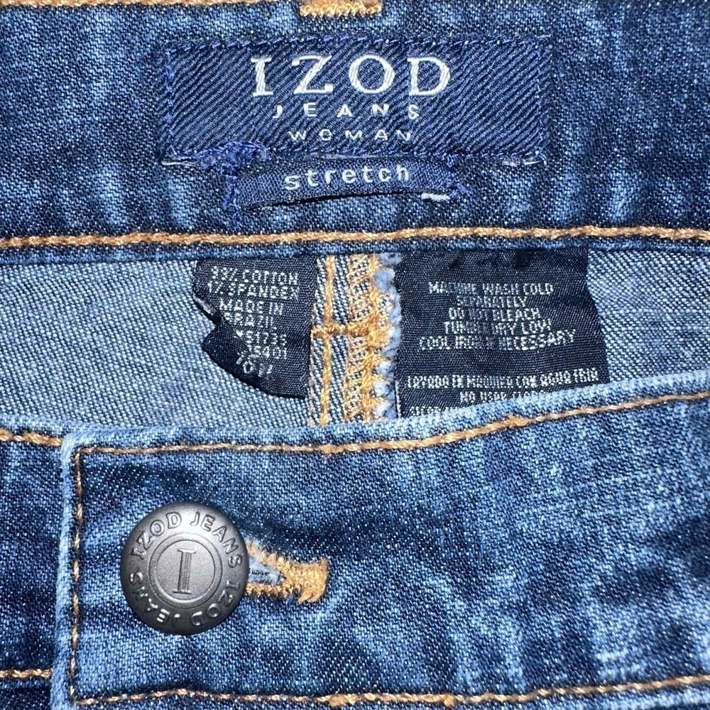 NWOT Women’s 18W Izod Stonewashed Stretch Bootcut Denim Jeans - Picture 2 of 9
